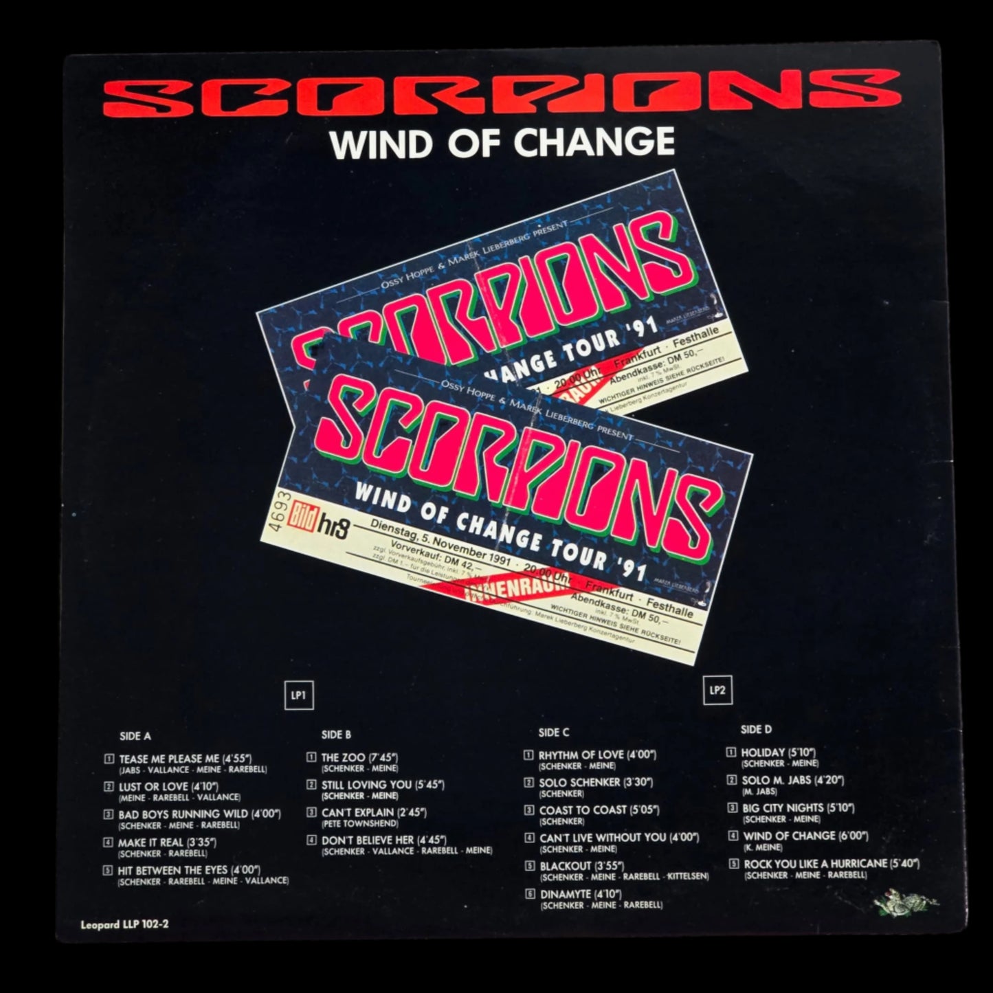 Scorpions - Wind of Change - 2LP