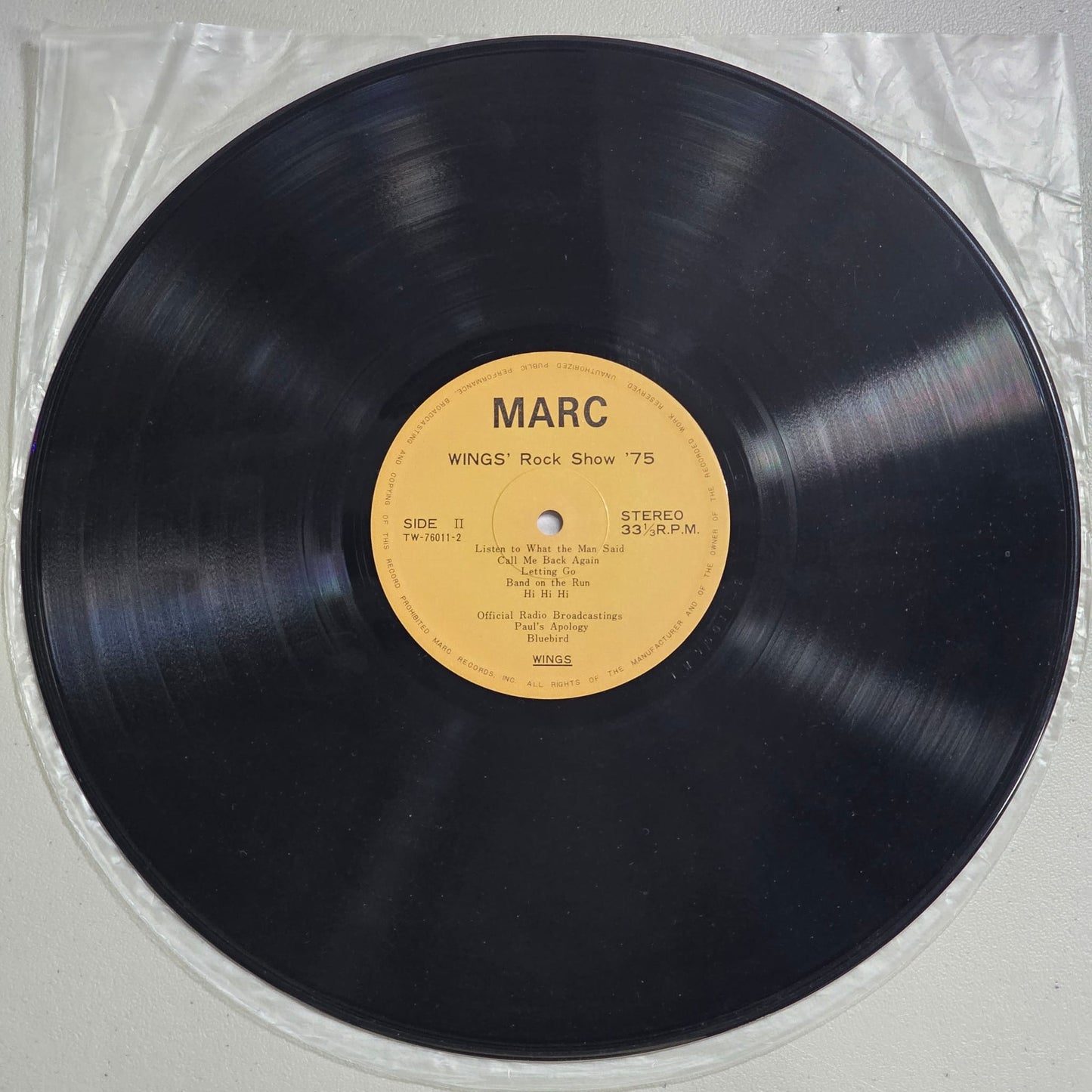 Wings (Paul McCartney) - Rock Show '75