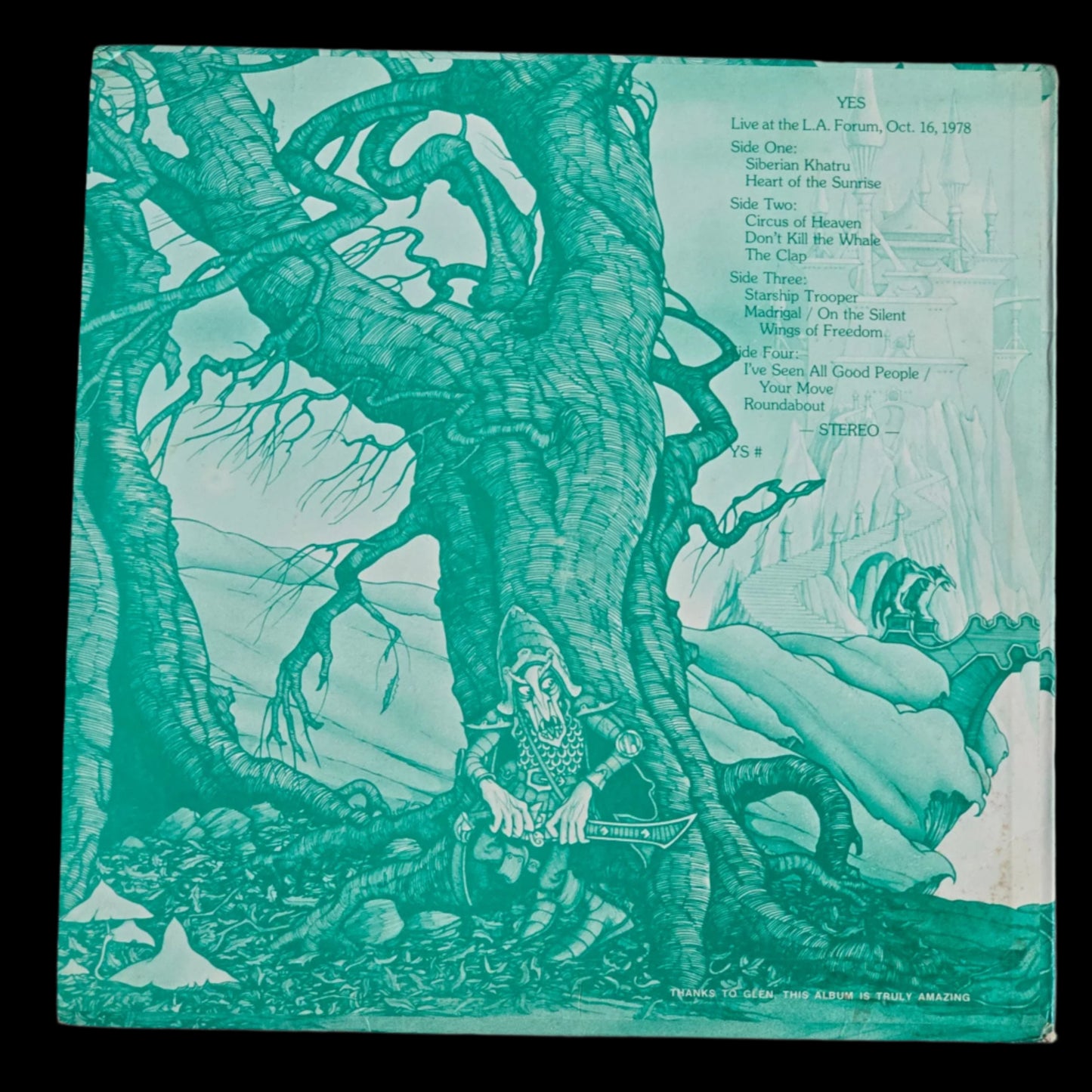 Yes - In The Round - Green Cover - 2LP