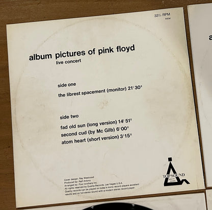 Pink Floyd - Pictures Of Pink Floyd Volume One & Two