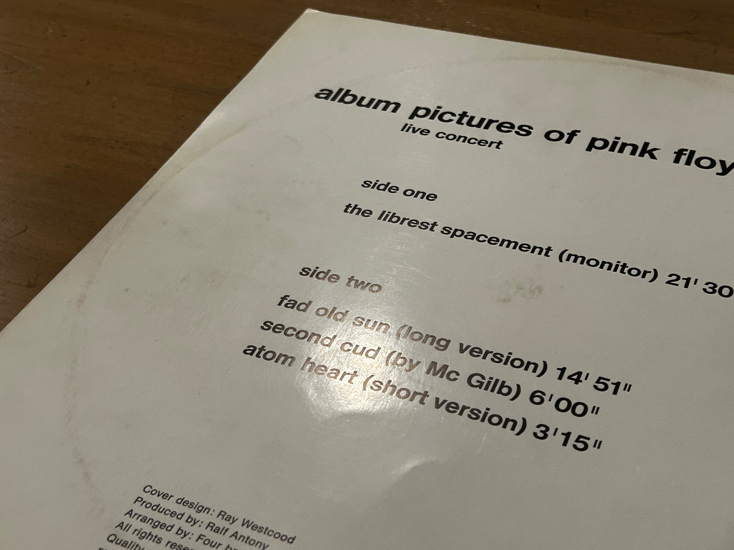 Pictures Of Pink Floyd Volume One & Two