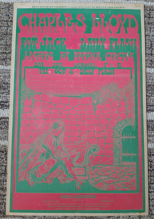 Charles Lloyd – Eagles Auditorium, Seattle WA, October 6–8, 1967