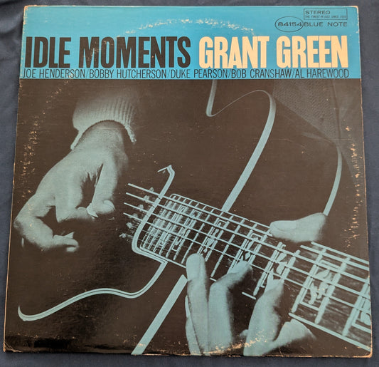 Grant Green – Idle Moments – 1966 US Stereo Blue Note – VG/VG+