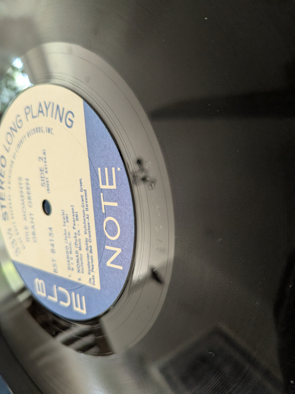 Grant Green – Idle Moments – 1966 US Stereo Blue Note – VG/VG+