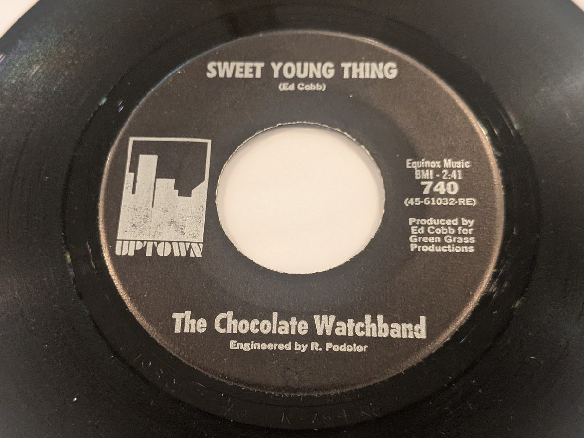 The Chocolate Watchband – Sweet Young Thing / Baby Blue – 1967 US Uptown – VG