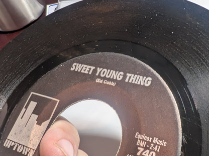 The Chocolate Watchband – Sweet Young Thing / Baby Blue – 1967 US Uptown – VG