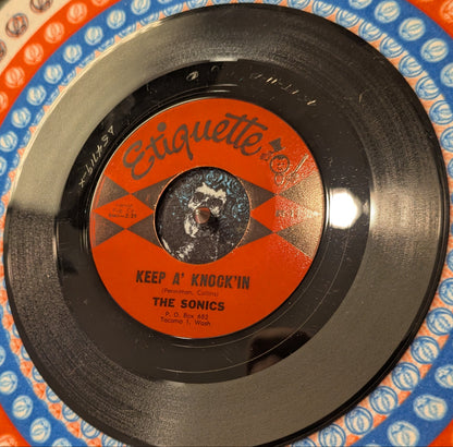 The Sonics – The Witch / Keep A' Knock'in – 1964 US 7" Etiquette – VG- HEAR