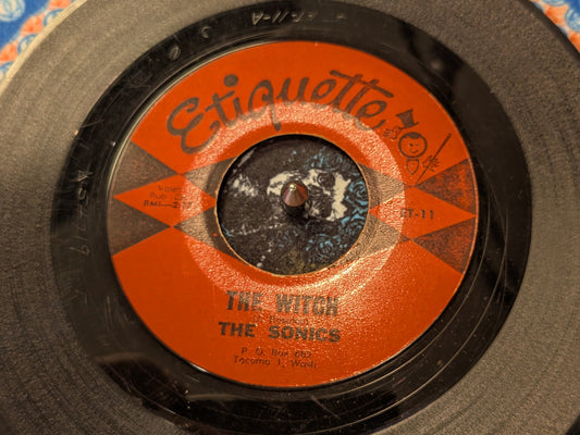 The Sonics – The Witch / Keep A' Knock'in – 1964 US 7" Etiquette – VG- HEAR