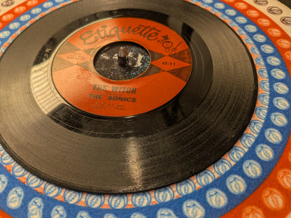 The Sonics – The Witch / Keep A' Knock'in – 1964 US 7" Etiquette – VG- HEAR