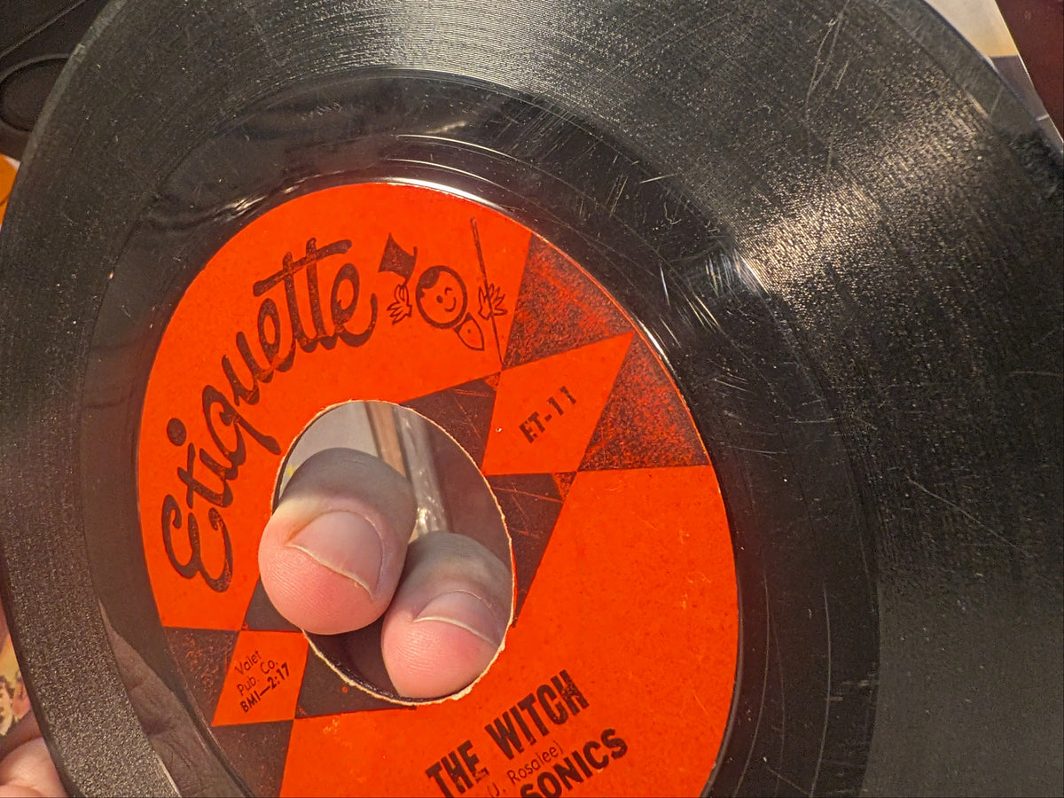 The Sonics – The Witch / Keep A' Knock'in – 1964 US 7" Etiquette – VG- HEAR