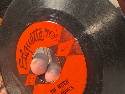 The Sonics – The Witch / Keep A' Knock'in – 1964 US 7" Etiquette – VG- HEAR