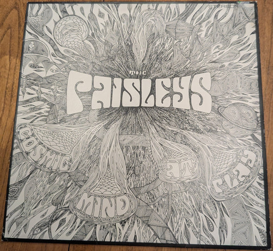 The Paisleys Cosmic Mind At Play 1983 Psycho Records LP front cover