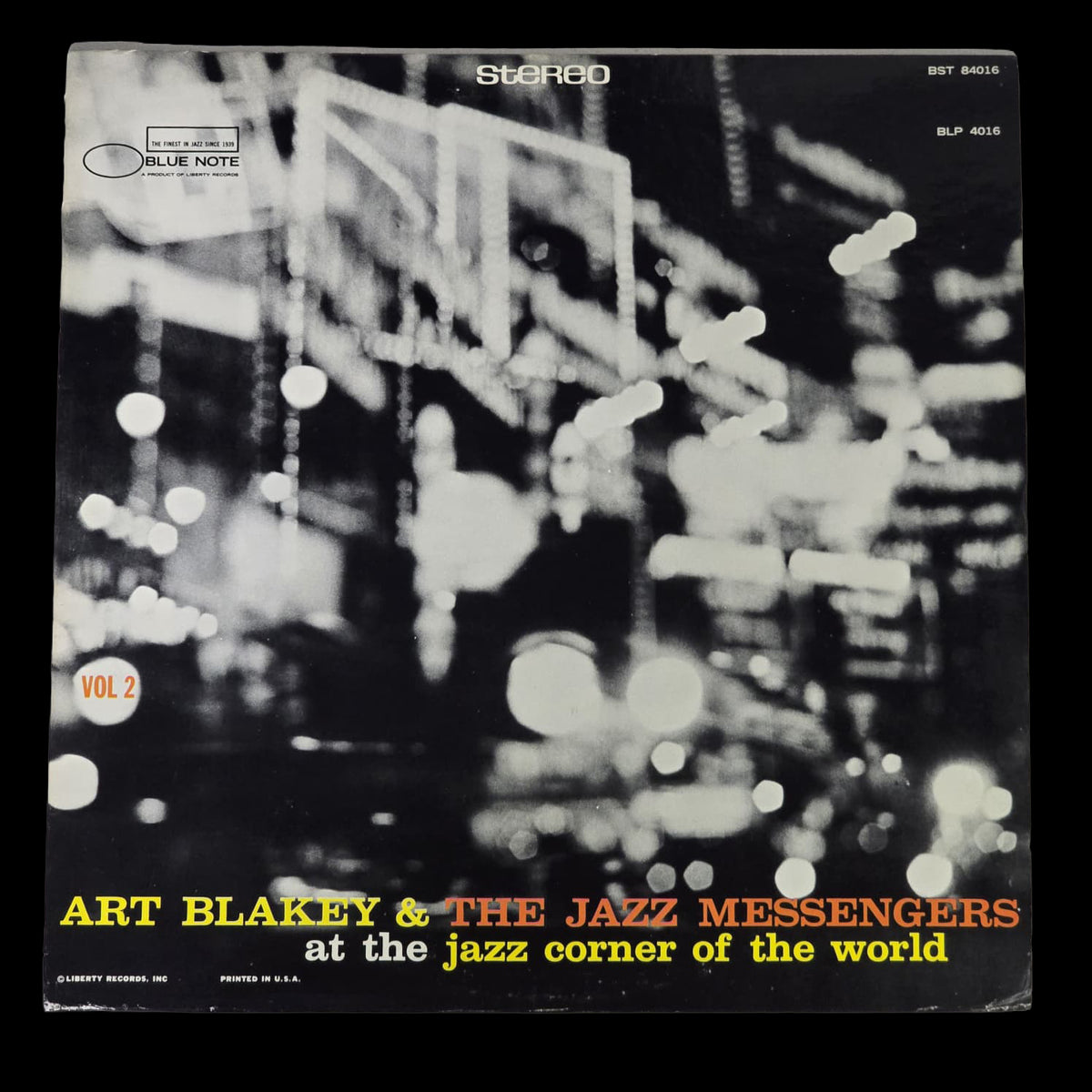 Art Blakey Jazz Corner Of The World Vol 2 Blue Note LP, front cover
