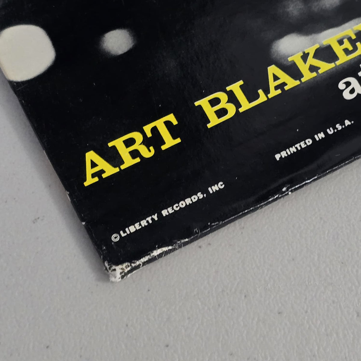Art Blakey Jazz Corner Of The World Vol 2 Blue Note LP, cover corner