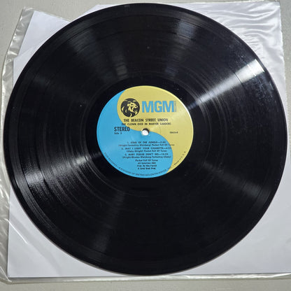 Beacon Street Union The Clown Died In Marvin Gardens 1968 MGM LP, side 2 label
