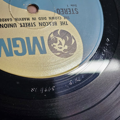 Beacon Street Union The Clown Died In Marvin Gardens 1968 MGM LP, label and run-out