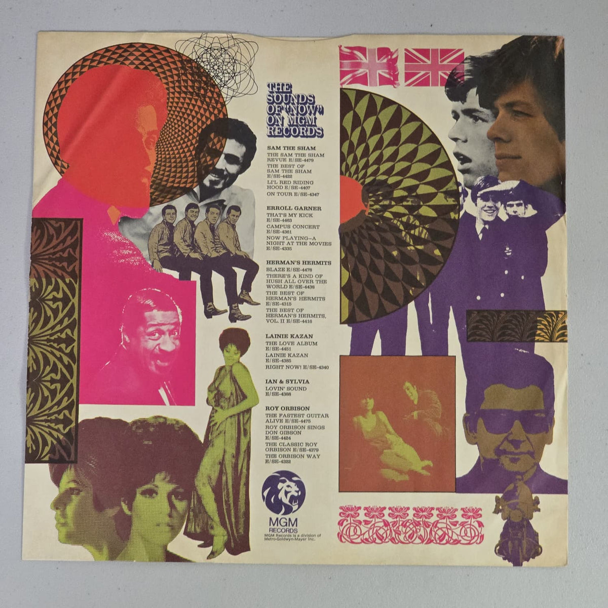 Beacon Street Union The Clown Died In Marvin Gardens 1968 MGM LP, inner sleeve back