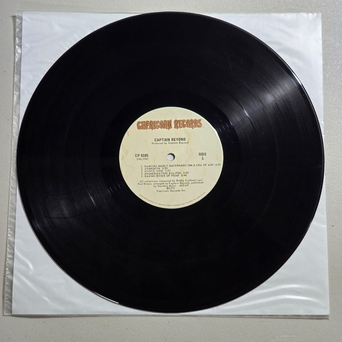 Captain Beyond – Captain Beyond – 1972 US 3D Cover LP Capricorn Records – VG/VG