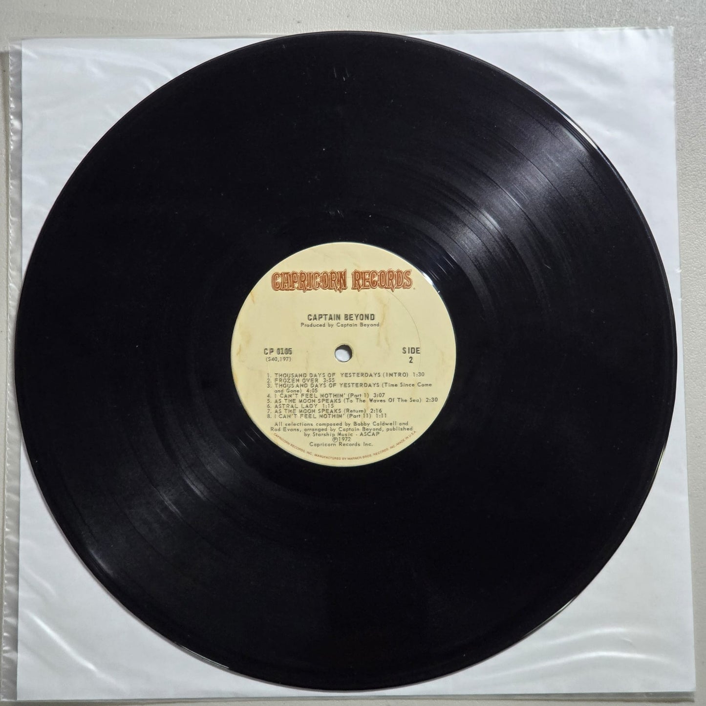 Captain Beyond – Captain Beyond – 1972 US 3D Cover LP Capricorn Records – VG/VG