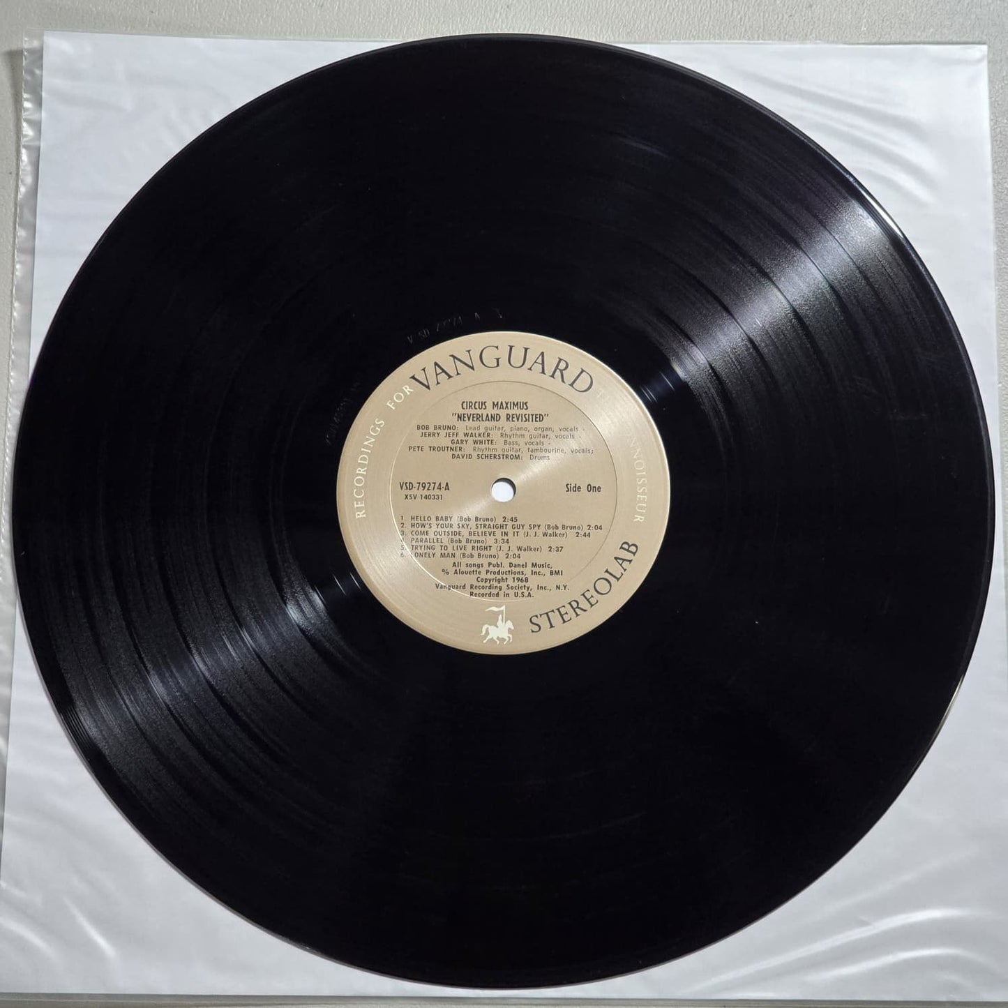 Circus Maximus – Neverland Revisited – 1968 US Original LP Vanguard – NM