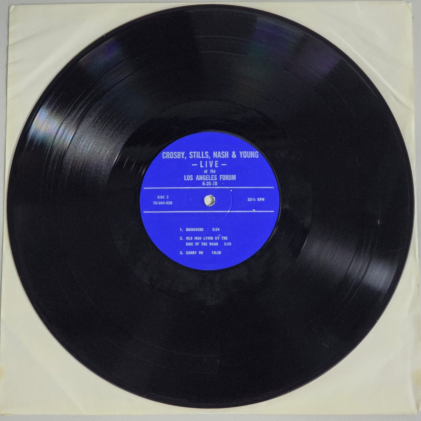 Crosby, Stills, Nash & Young - Live at the LA Forum - Rubber Dubber