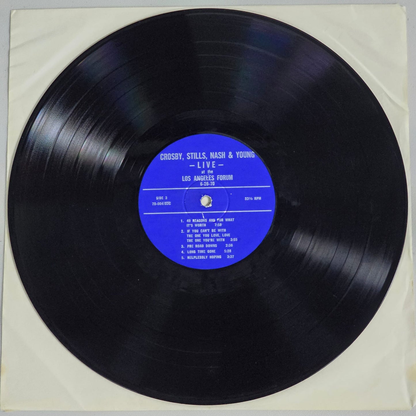 Crosby, Stills, Nash & Young - Live at the LA Forum - Rubber Dubber