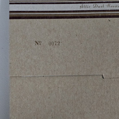 David J Tracks From The Attic 3LP brown kraft vinyl, numbered No. 0072