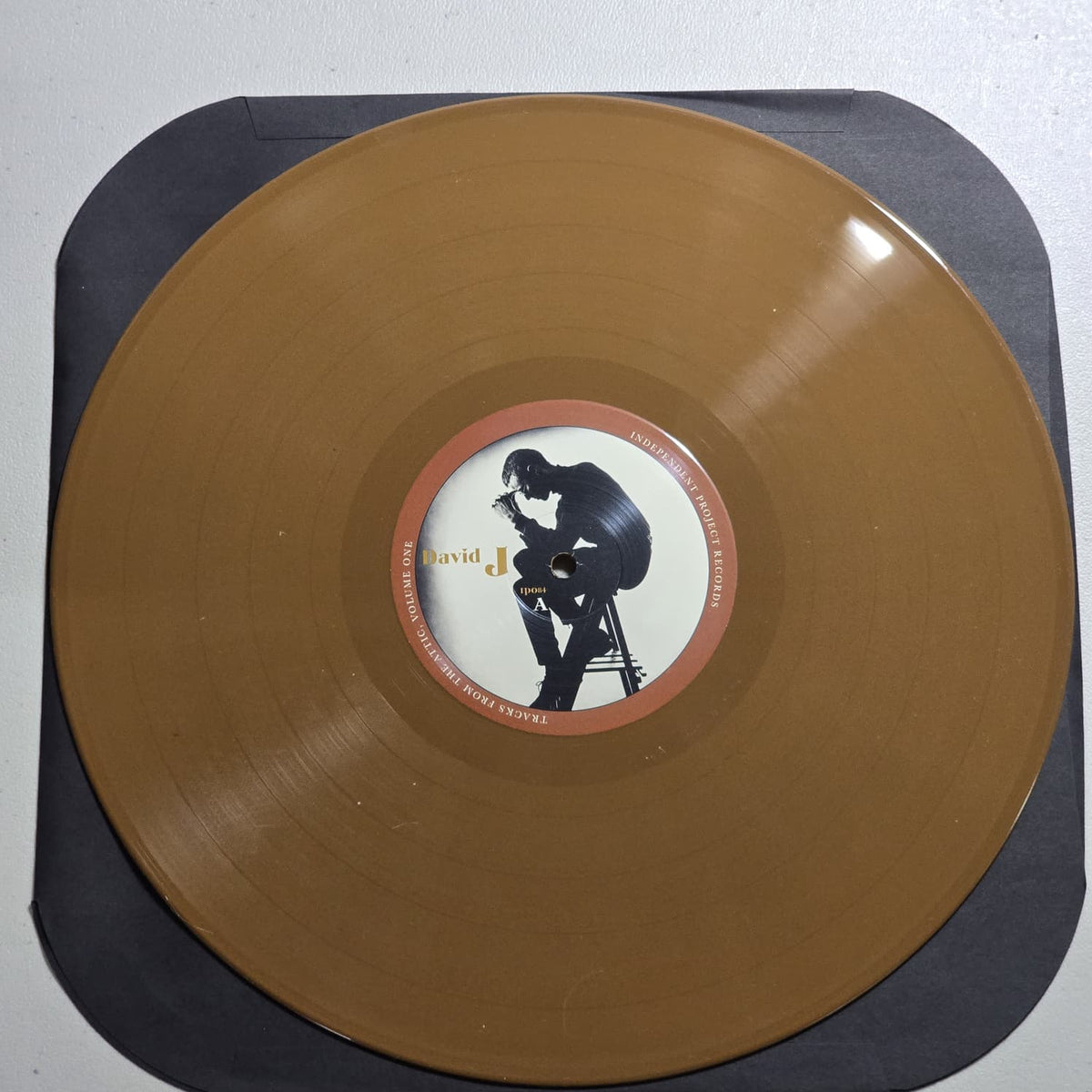 David J Tracks From The Attic 3LP brown kraft vinyl, LP 1