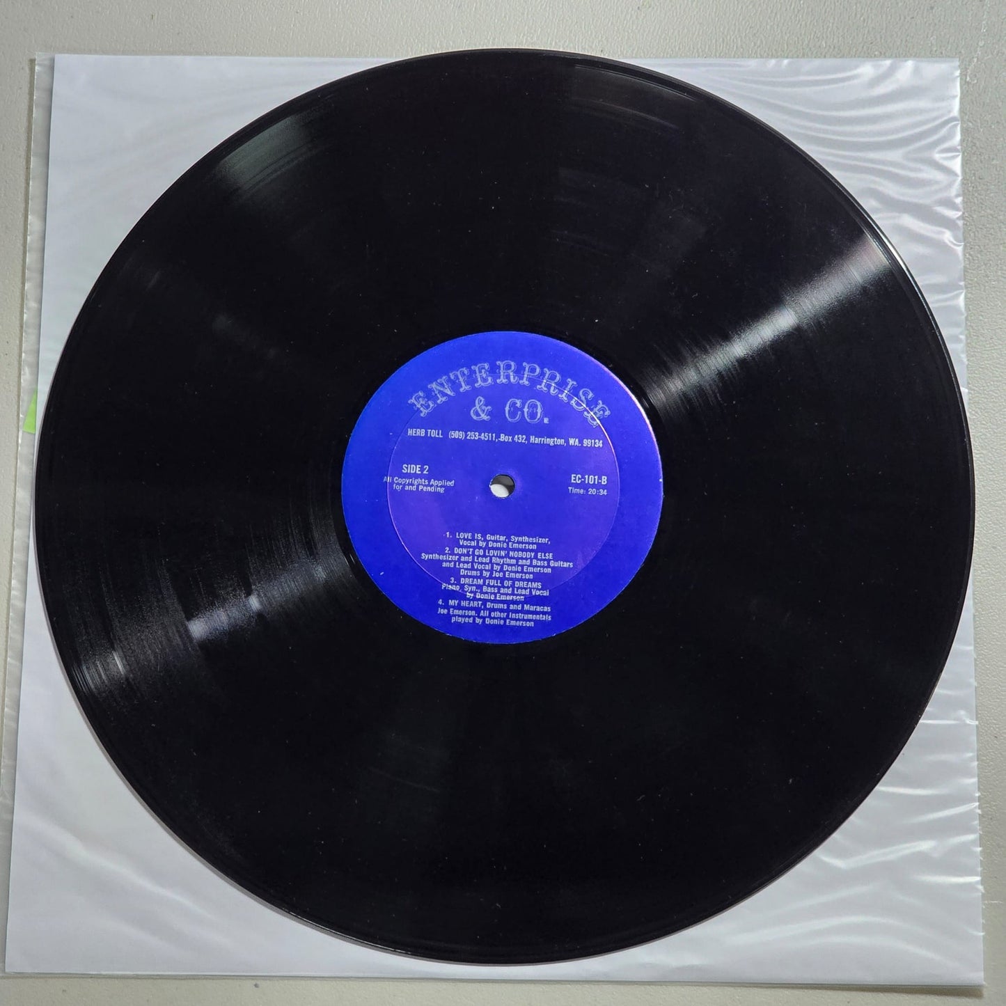 Donnie & Joe Emerson – Dreamin' Wild – 1979 US LP Enterprise & Co. – VG+/VG+