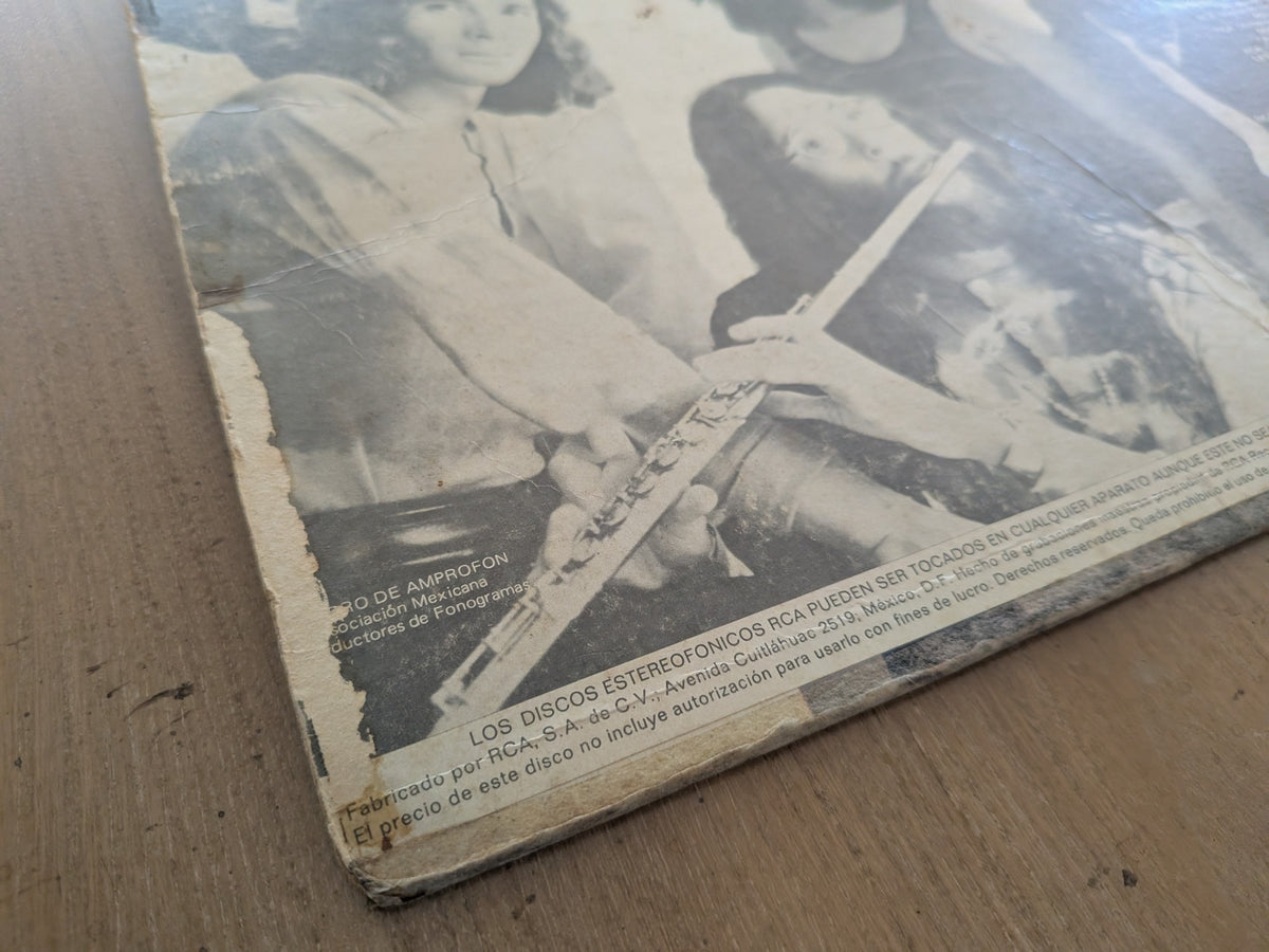 Dug Dug's 1971 Mexico RCA Victor LP, back cover bottom edge