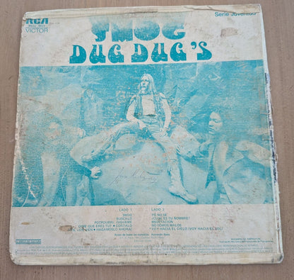 Dug Dug's Smog Mexico LP original 1973 cover, back cover