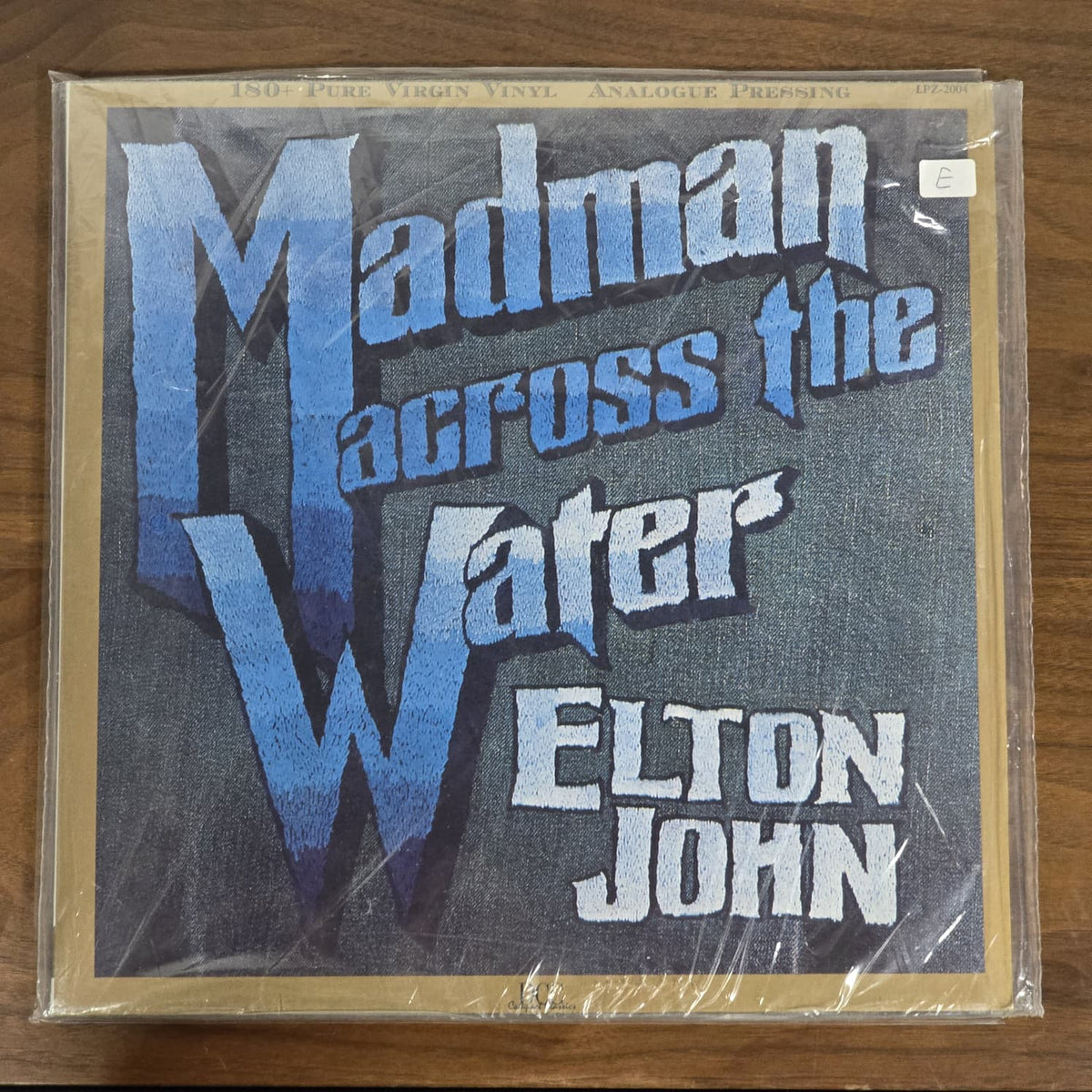 Elton John Madman Across The Water DCC 180g LP, cover in outer sleeve