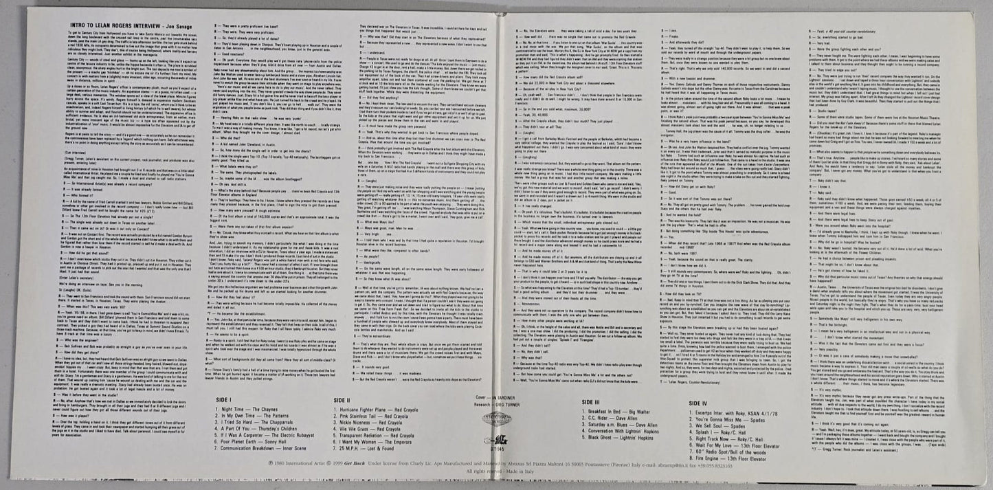 Various Artists - Epitaph For A Legend - 1999 Reissue - 2LP