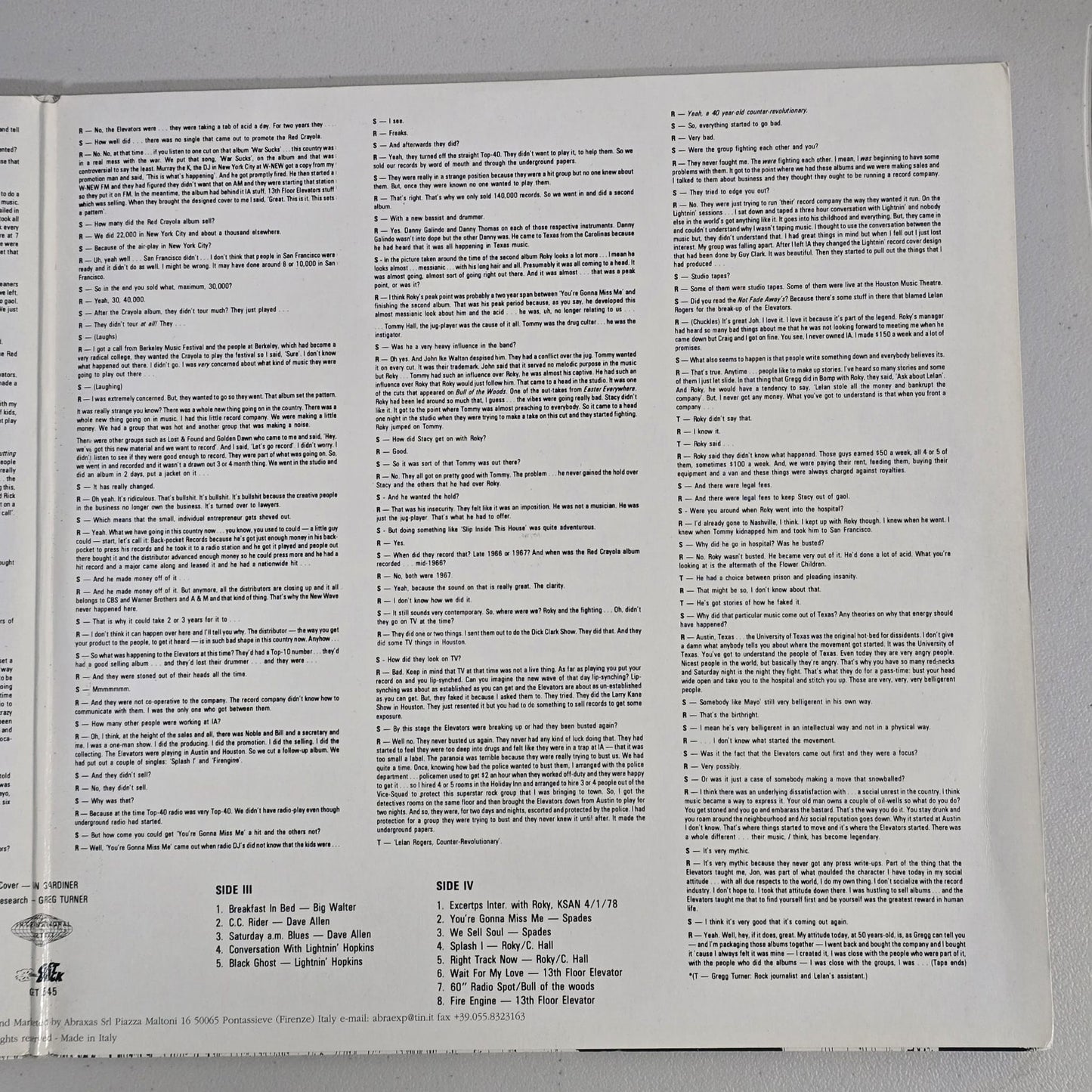 Various Artists - Epitaph For A Legend - 1999 Reissue - 2LP