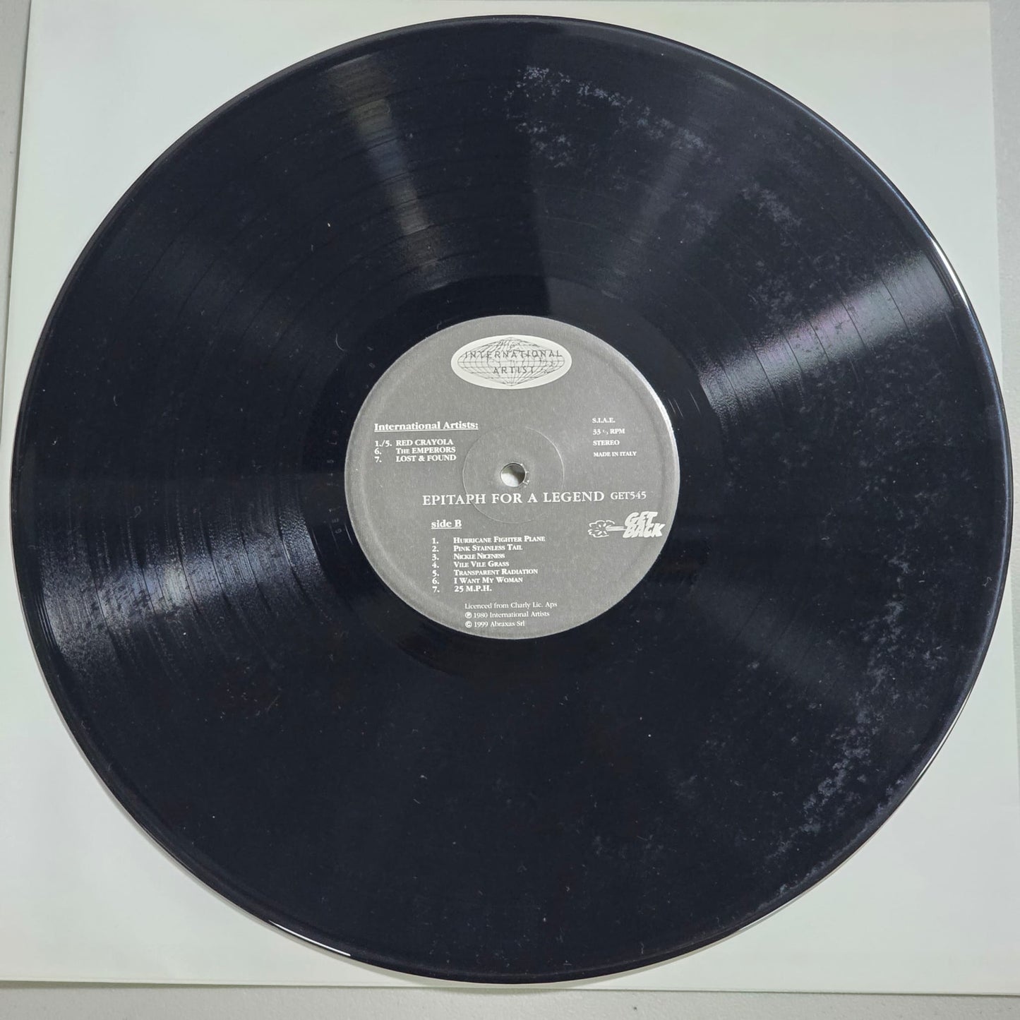 Various Artists - Epitaph For A Legend - 1999 Reissue - 2LP