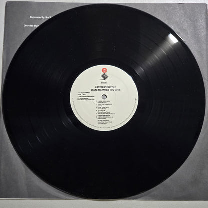 Faster Pussycat – Wake Me When It's Over – 1989 US Promo LP Elektra – VG+/NM