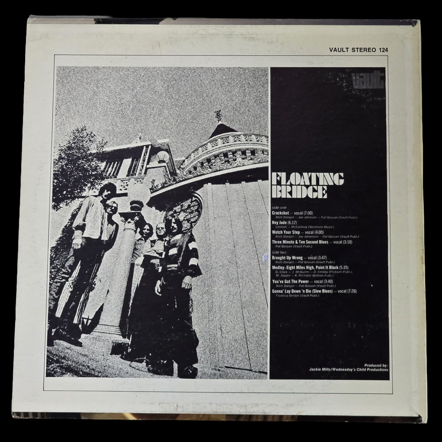 Floating Bridge – Floating Bridge – 1969 US LP Vault – VG+/VG+