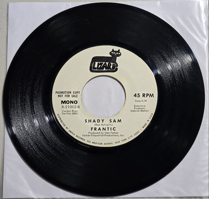 The Frantics – Midnight To Six Man – 1970 US Promo 7" Lizard X-21002 – VG+