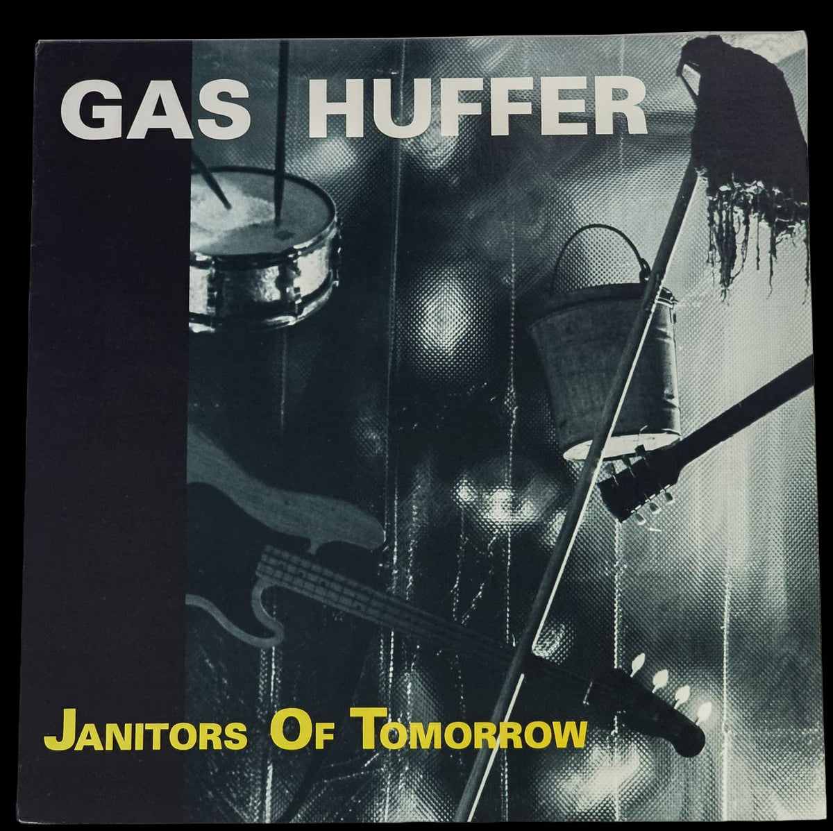 Gas Huffer Janitors Of Tomorrow 1991 eMpTy Records LP, front cover