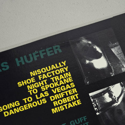 Gas Huffer Janitors Of Tomorrow 1991 eMpTy Records LP, back cover detail
