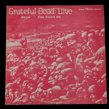 Grateful Dead – Live (Dittolino Discs G-D-R, 1971) – 2LP Gatefold – VG+/VG+
