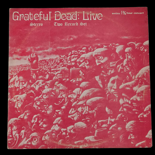 Grateful Dead – Live (Dittolino Discs G-D-R, 1971) – 2LP Gatefold – VG+/VG+