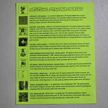 Grateful Dead - The Electric Kool-Aid Acid Test - Green Splatter