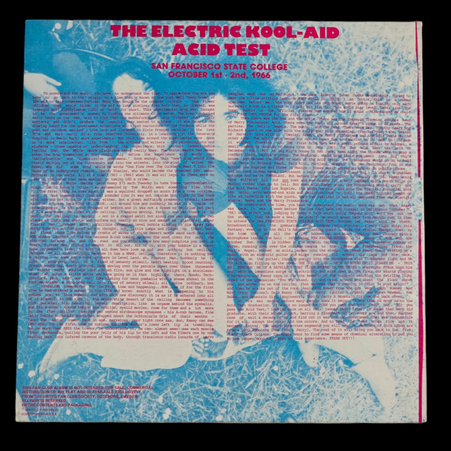 Grateful Dead - The Electric Kool-Aid Acid Test - Green Splatter