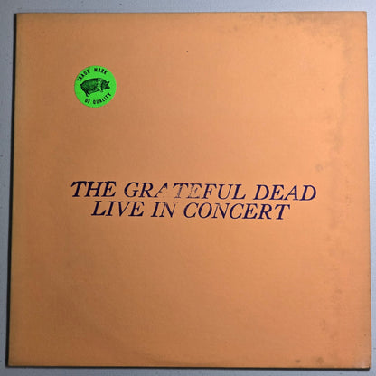 Grateful Dead - Recorded Live in Concert - Dark Green Cloudy