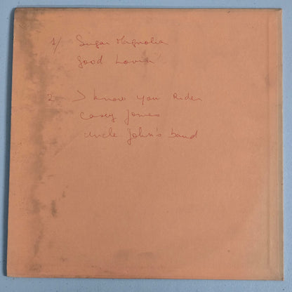 Grateful Dead - Recorded Live in Concert - Dark Green Cloudy