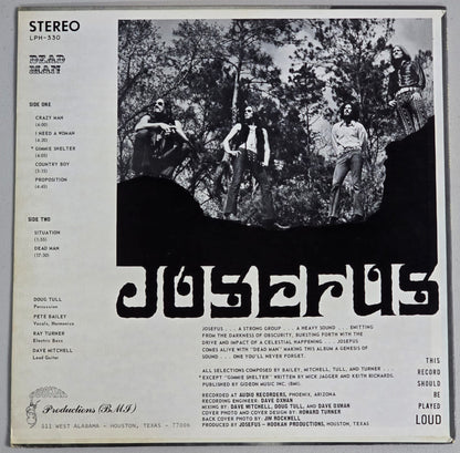 Josefus - Dead Man - OG 1970 Hookah Records