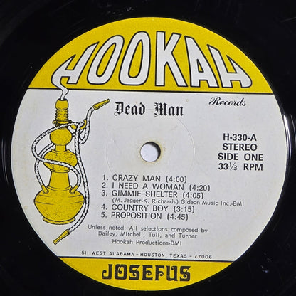 Josefus - Dead Man - OG 1970 Hookah Records
