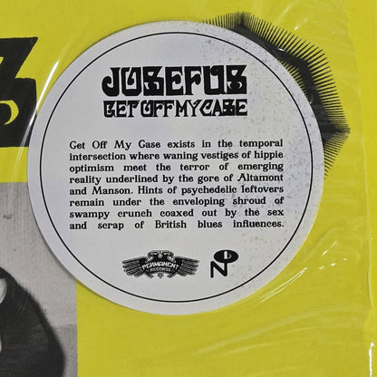 Josefus - Get Off My Case - 2020 RSD Permanent Records Reissue - NM NM