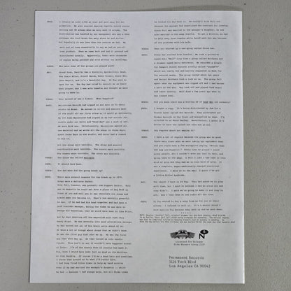 Josefus - Get Off My Case - 2020 RSD Permanent Records Reissue - NM NM